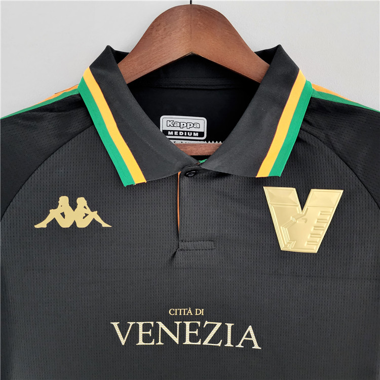 Venezia FC 22/23 Home Black Soccer Jersey Football Shirt - Click Image to Close